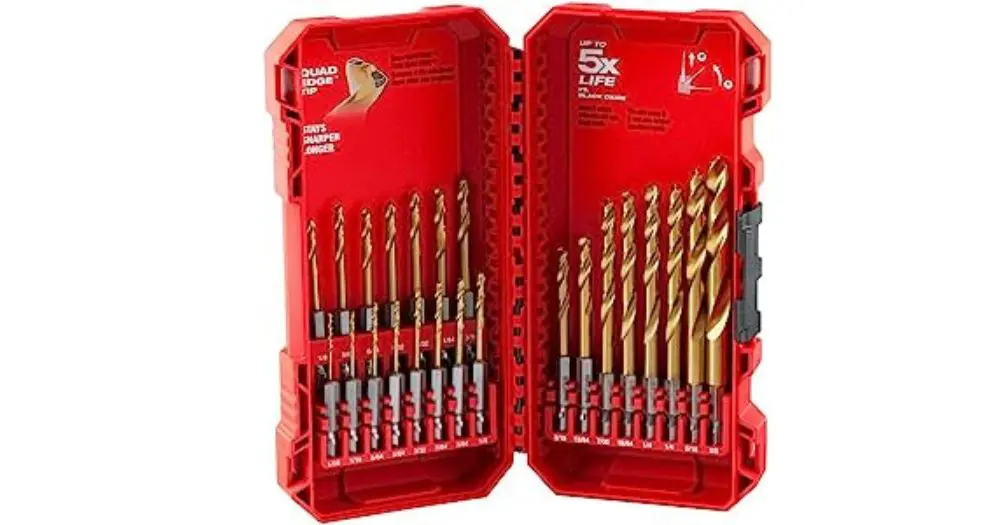 Best-Drill-Bits-For-Drilling-Out-Locks-2 Heavy-duty drill bit set for demanding metal drilling