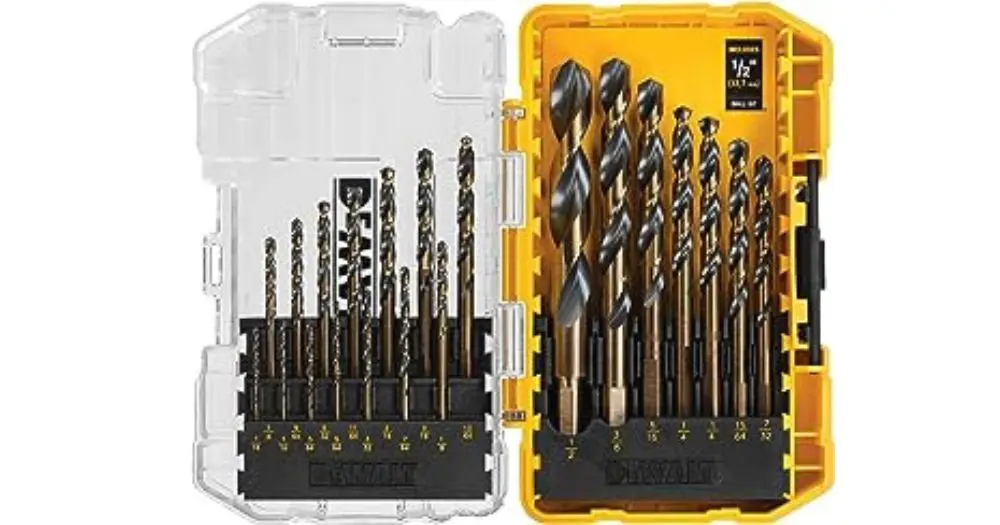 Best-Drill-Bits-For-Drilling-Out-Locks Metal drill bit set for lock hardware repair and general metalworking