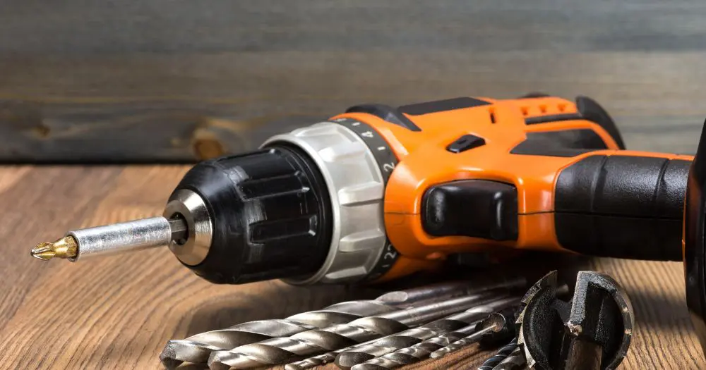 Impact driver ready for a hex-shank drill bit