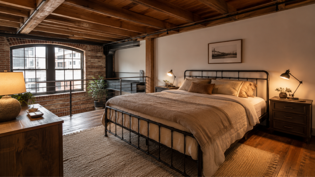 Loft Style Bedroom Ideas