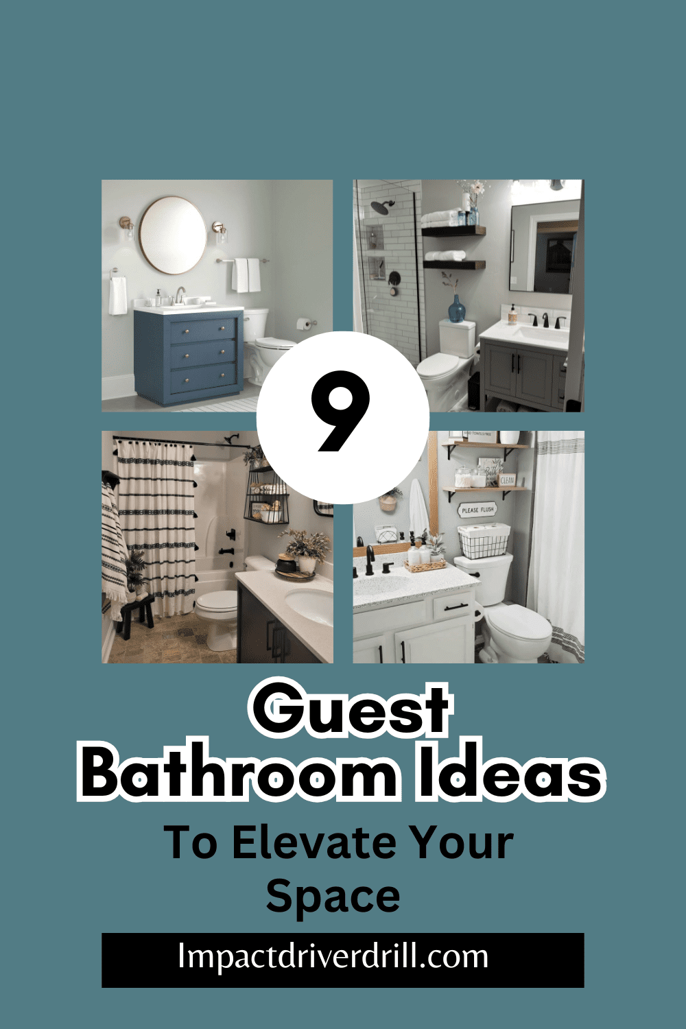 9 Guest Bathroom Ideas to Elevate Your Space
