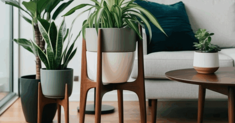 5 Wooden Plant Stand Ideas for Stylish Indoor Gardening