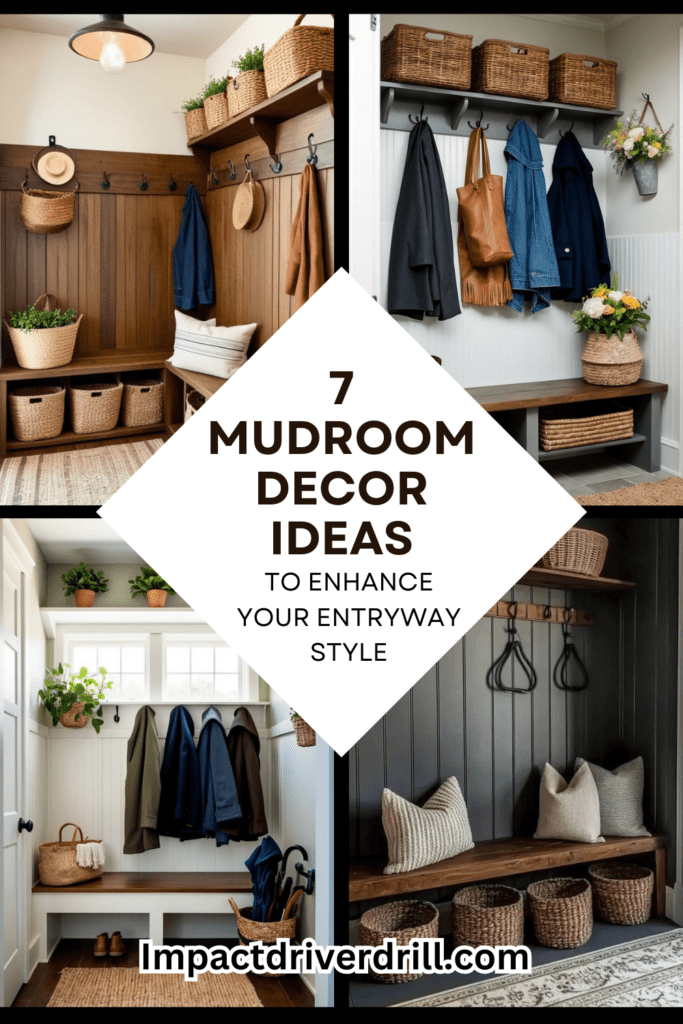 7 Mudroom Decor Ideas to Enhance Your Entryway Style