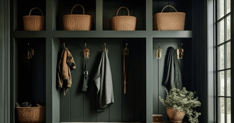 10 Green Mudroom Ideas for a Sustainable Home Entryway