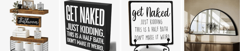 Half Bathroom Decor Ideas