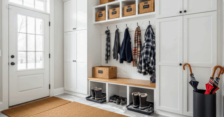 10 Winter Ready Mudroom Ideas to Maximize Space and Functionality