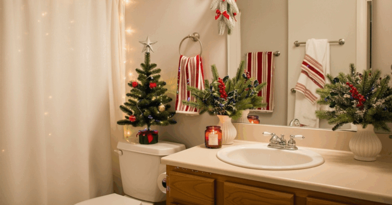 Small Bathroom Christmas Decor Ideas To Maximize Festive Style In Limited Spaces