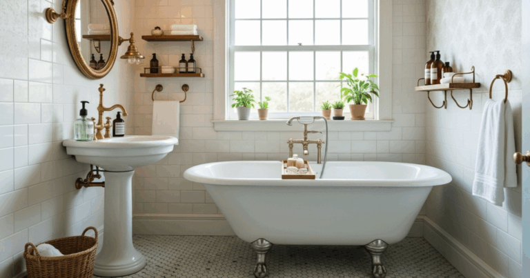 15 Small Vintage Bathroom Ideas for Timeless and Stylish Spaces