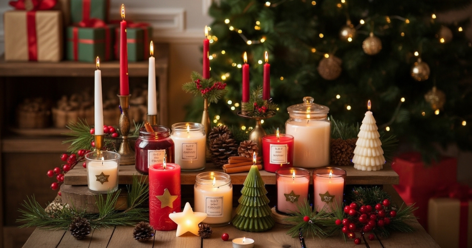 12 Christmas Candle Ideas To Warm Up Your Home