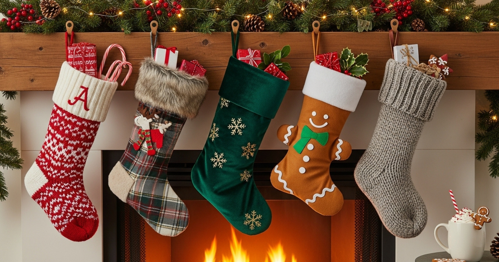 15 Christmas Stocking Ideas To Style With Ease