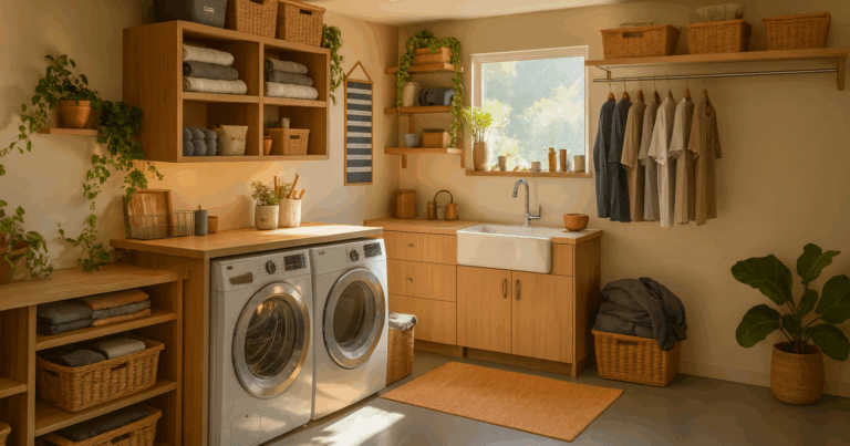 Garage Laundry Room Ideas That Save Space