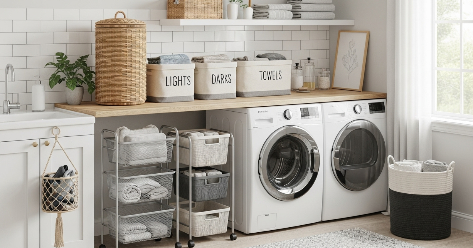 Laundry Room Clothes Basket Ideas To Simplify Your Space With Style 