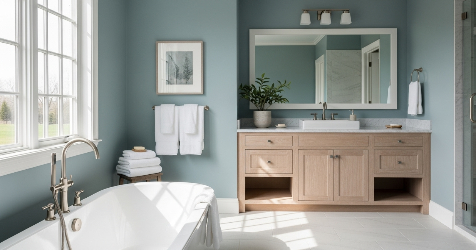Sherwin Williams Sea Salt Bathroom Ideas For Easy Updates
