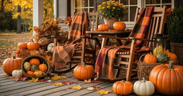 12 Thanksgiving Porch Ideas To Elevate Your Holiday Decor