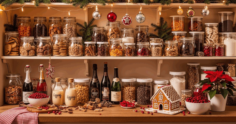 Christmas Pantry Ideas To Style Small Spaces