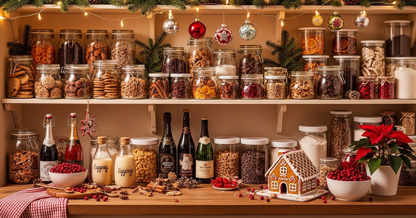 Christmas Pantry Ideas To Style Small Spaces