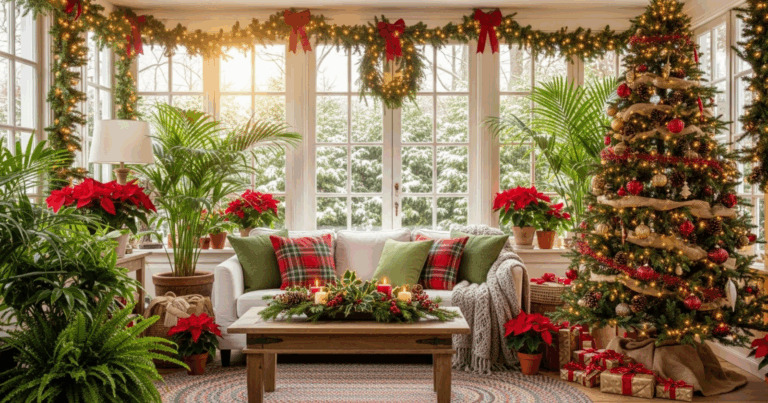 Christmas Sunroom Decor Ideas