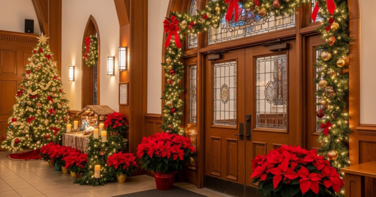 Christmas Decor For Church Lobby Ideas To Create A Welcoming Holiday Space