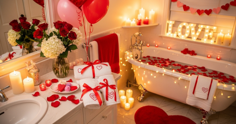 Valentines Day Bathroom Decor Ideas For Small Bathrooms