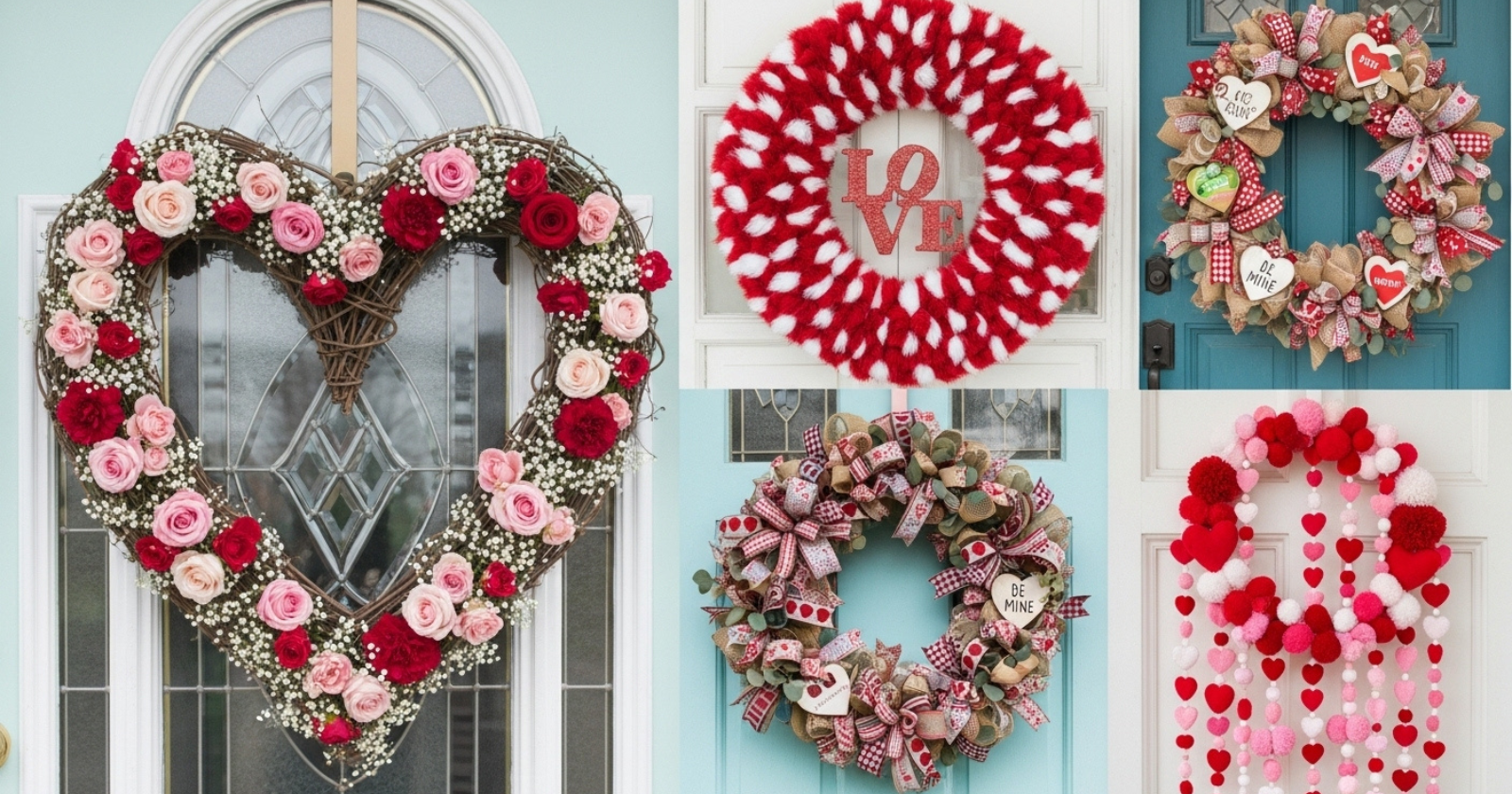 Valentine Day Wreaths Ideas That Works