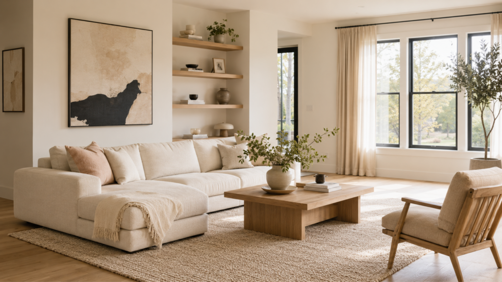 12 Minimalist Luxury Living Spaces That Feel Warm and Inviting