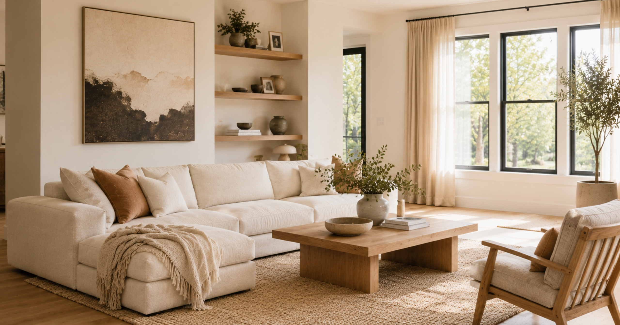 Minimalist Luxury Living Spaces