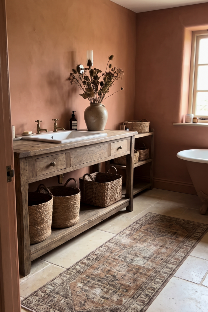 Earth Tone Bathroom Designs