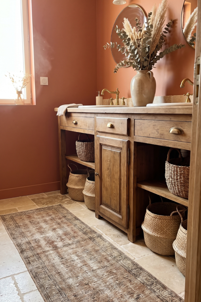 Earth Tone Bathroom Designs
