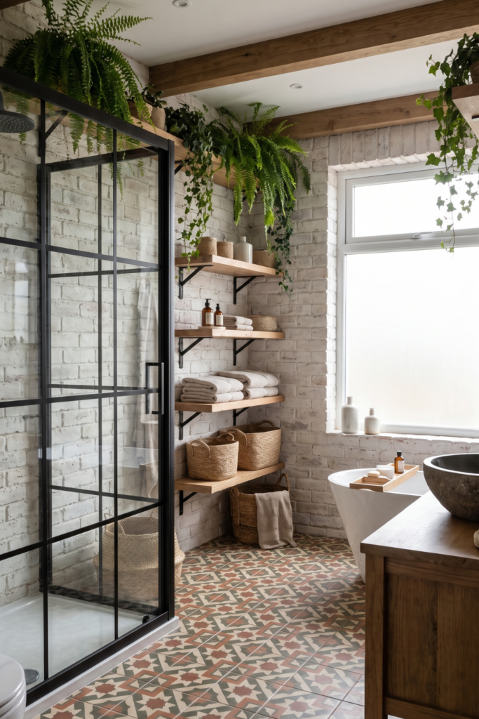 Earth Tone Bathroom Designs