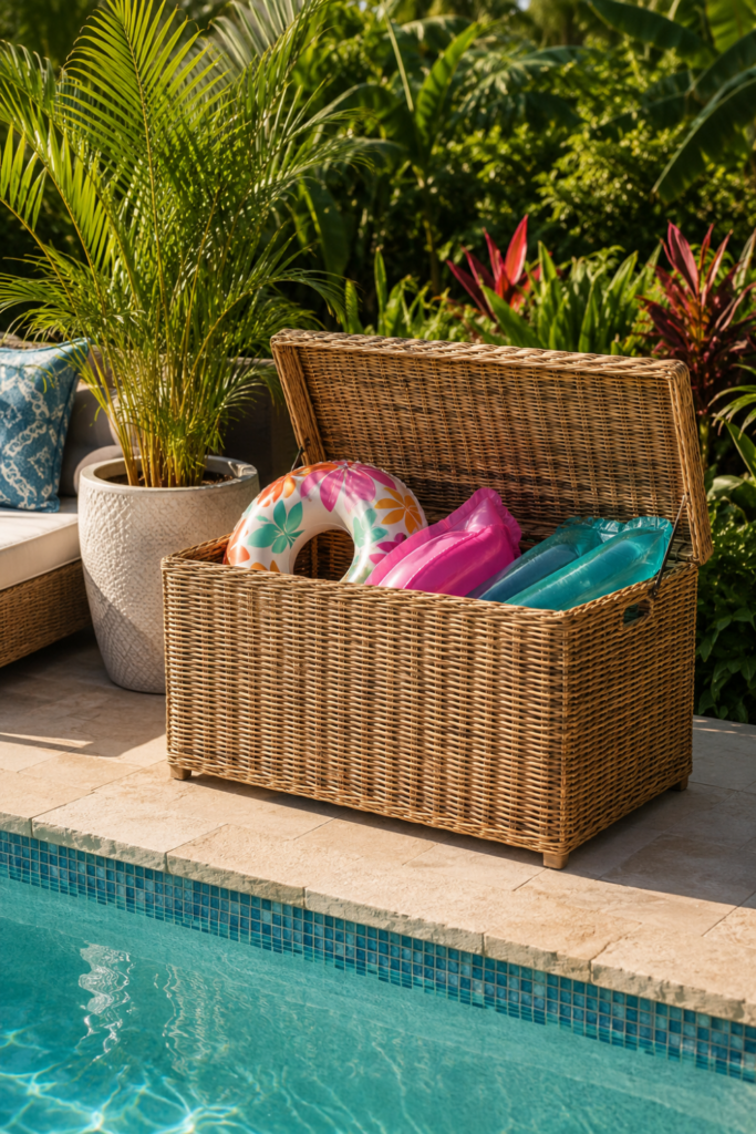 Pool Float Storage Ideas