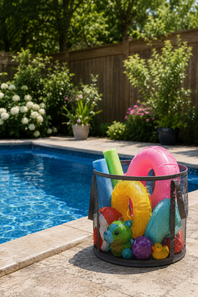 Pool Float Storage Ideas