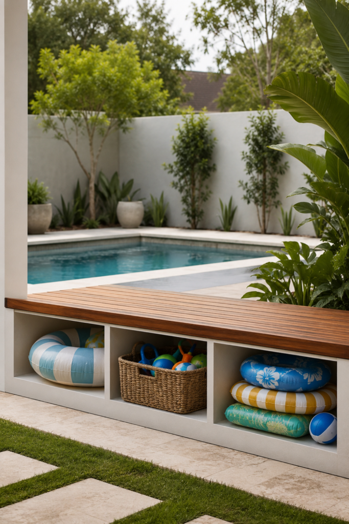 Pool Float Storage Ideas
