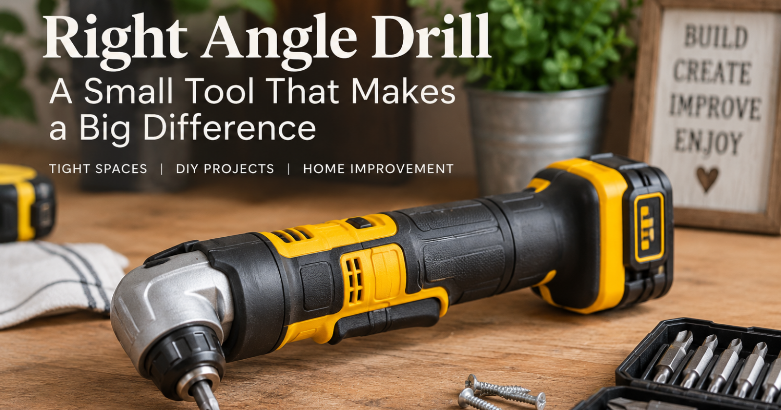 Right Angle Drill