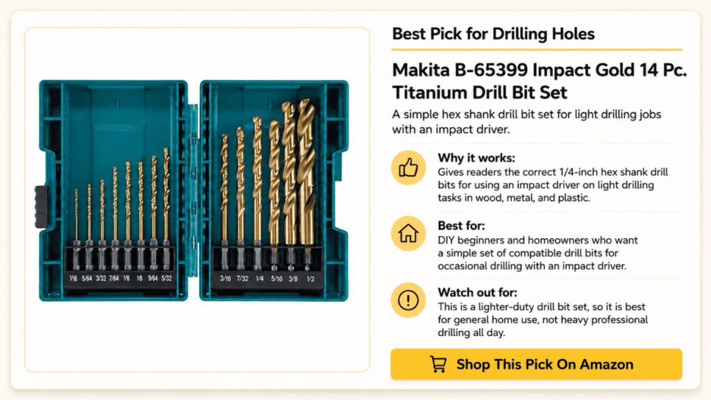 Makita Titanium Drill Bit Set Pick