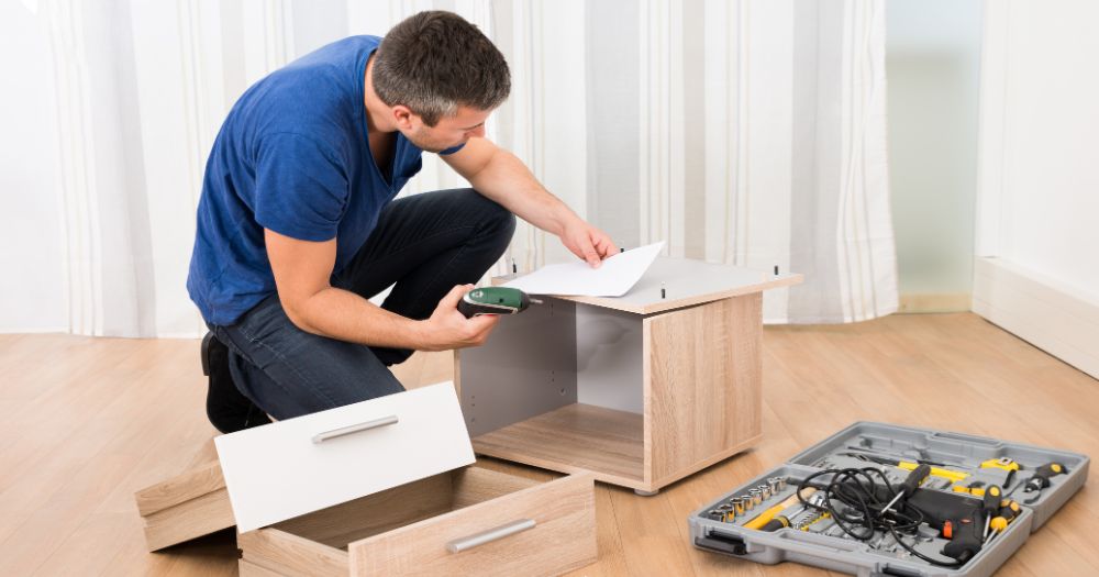 Using An Impact Driver For Assembling Furniture