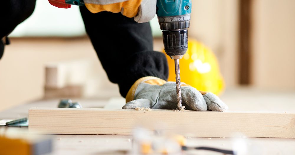 Using An Impact Driver For Drilling Holes