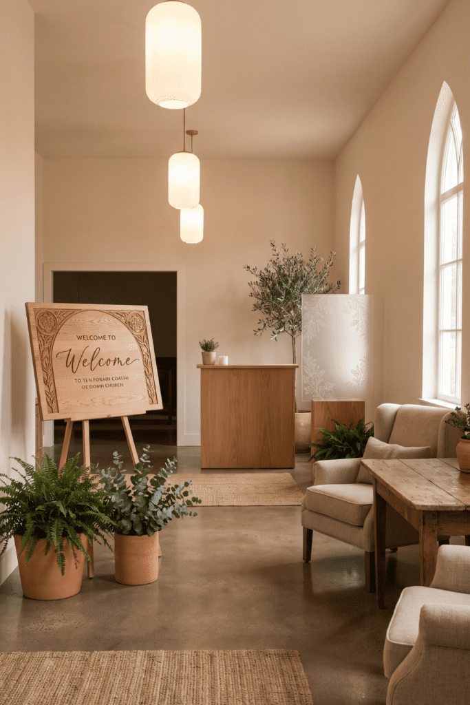 Church Foyer And Lobbies Ideas