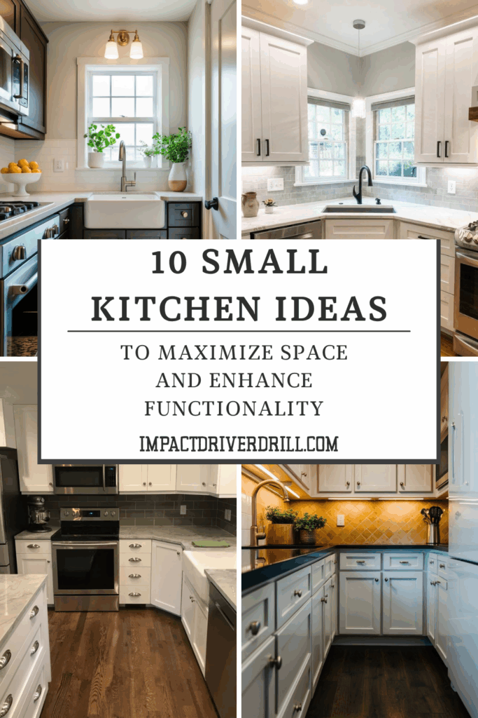 10 Small Kitchen Ideas to Maximize Space and Enhance Functionality