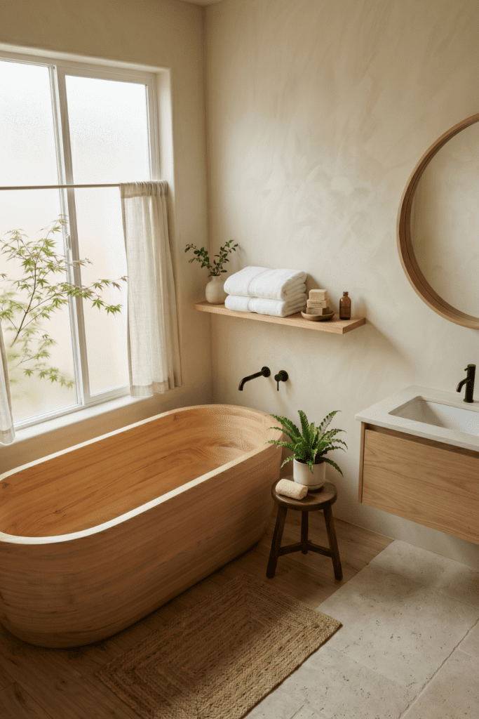 Japandi Bathroom Ideas