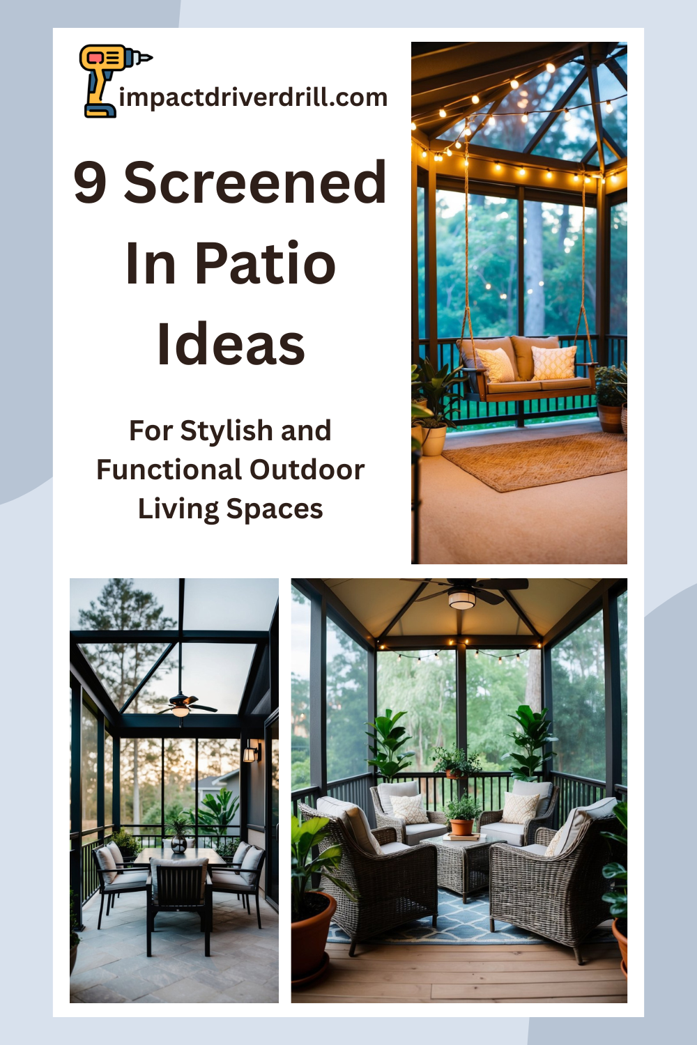 9 Screened In Patio Ideas (1) 9 Screened In Patio Ideas for Stylish and Functional Outdoor Living Spaces