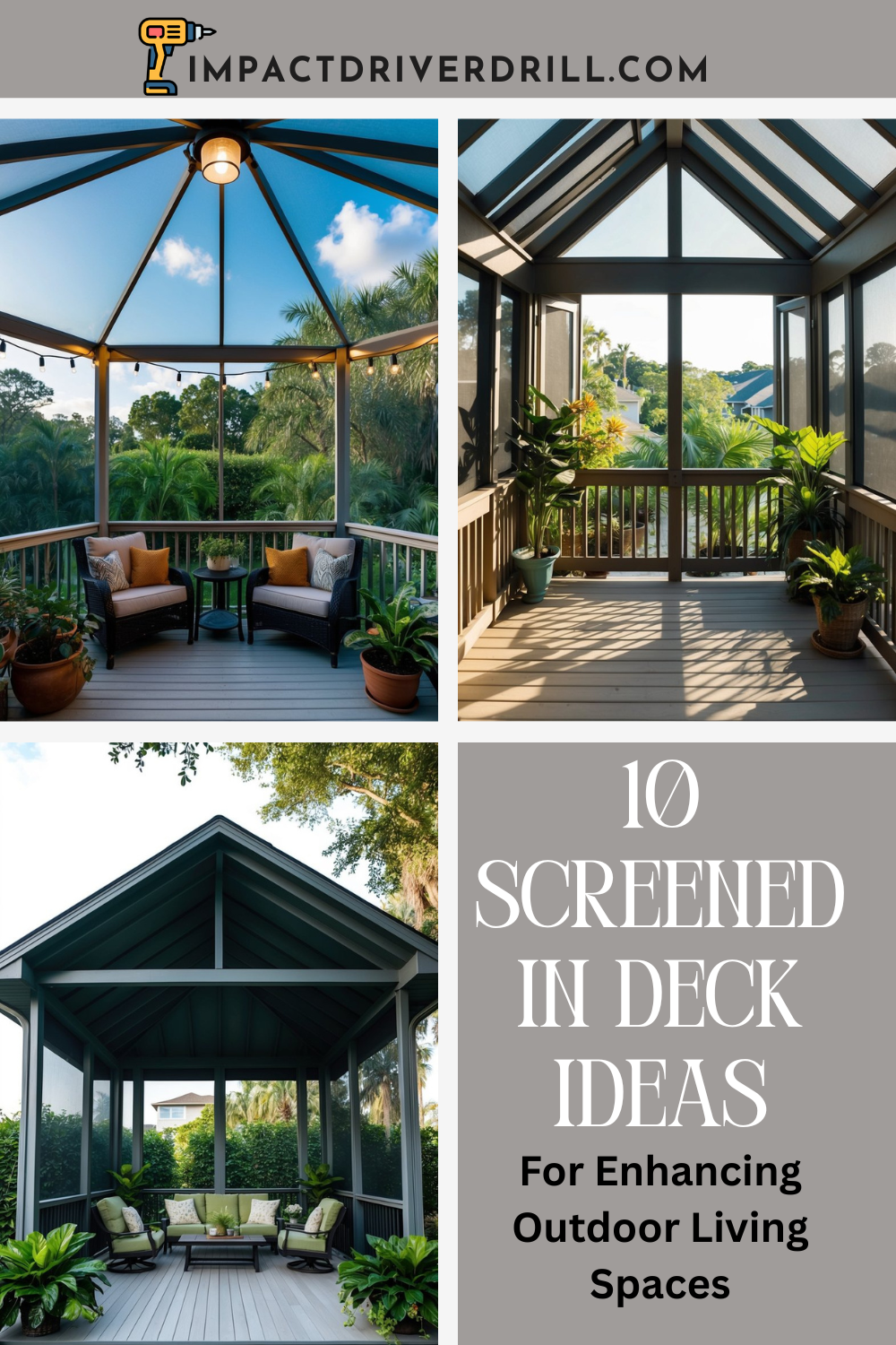 10 Screened In Deck Ideas for Enhancing Outdoor Living Spaces