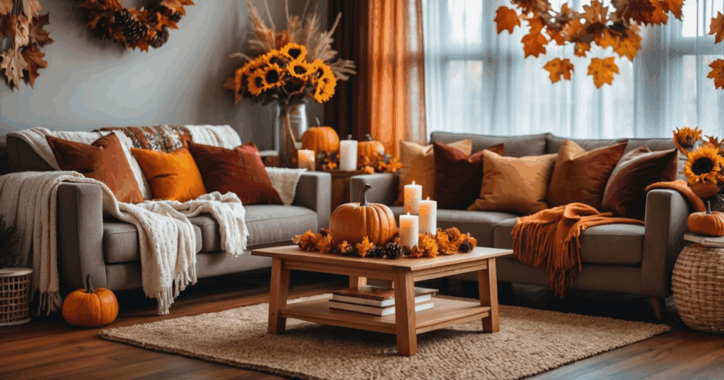 10 Fall Inspired Living Room Ideas to Transform Your Space This Season