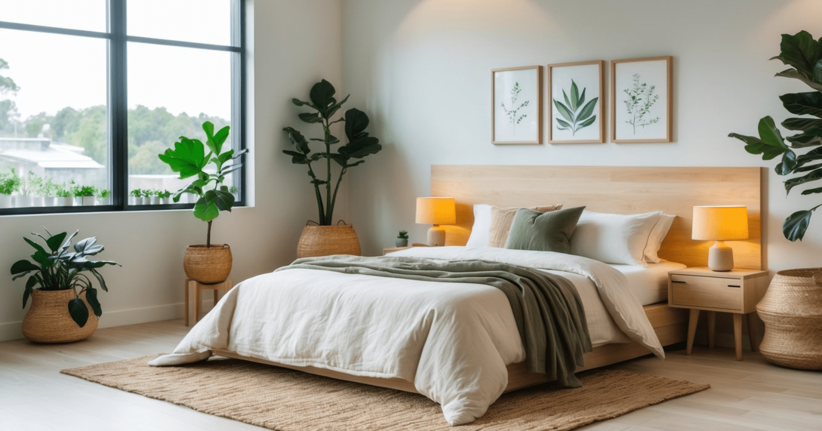 Organic Modern Bedroom Inspiration Ideas