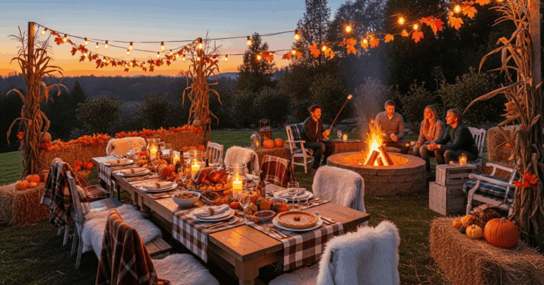 11 Thanksgiving Backyard Ideas To Make Your Holiday Gathering Enjoyable
