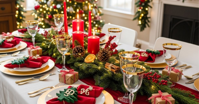 Christmas Dining Room Table Decor Ideas For Holiday Gatherings