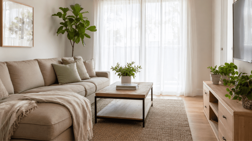 Small Living Room Curtains Ideas