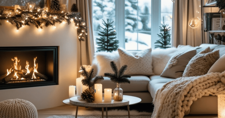 Winter Living Room Decor Ideas For Easy Seasonal Swaps