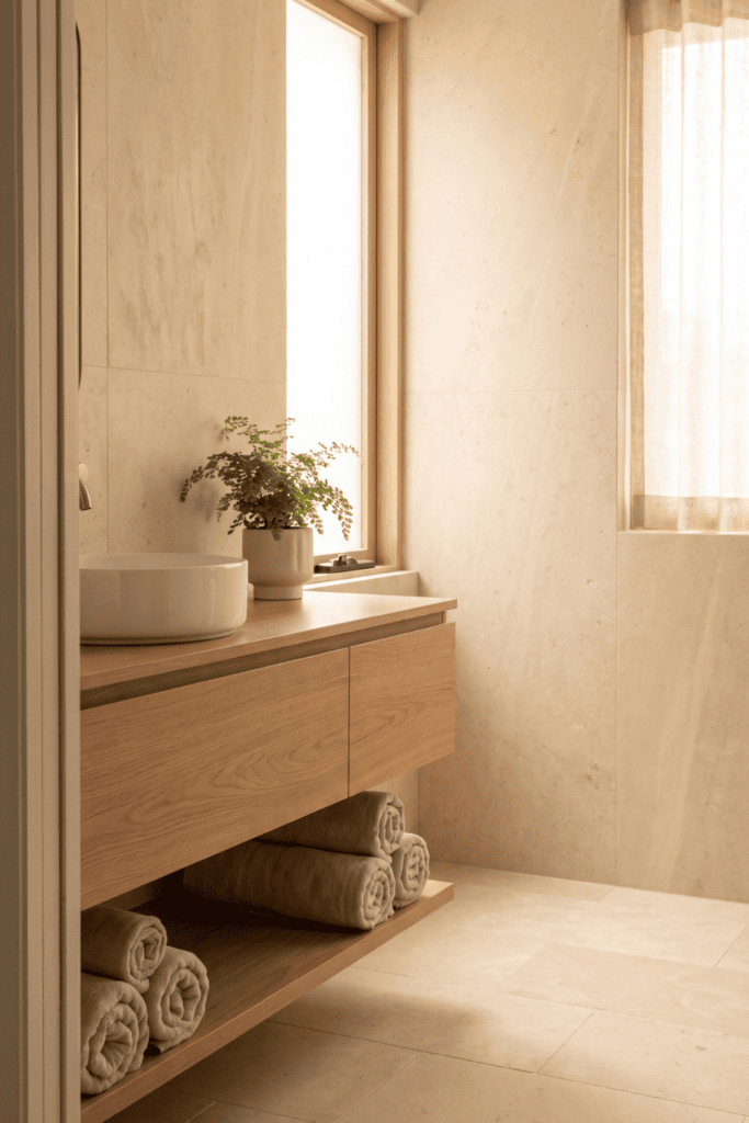 Earth Tone Bathroom Designs