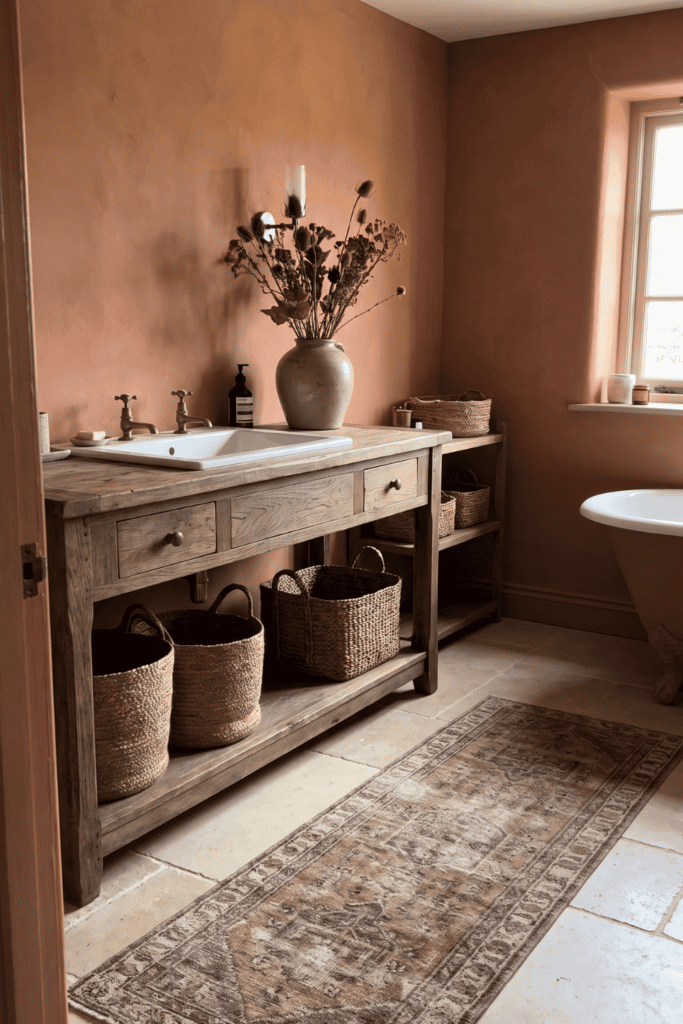 Earth Tone Bathroom Designs