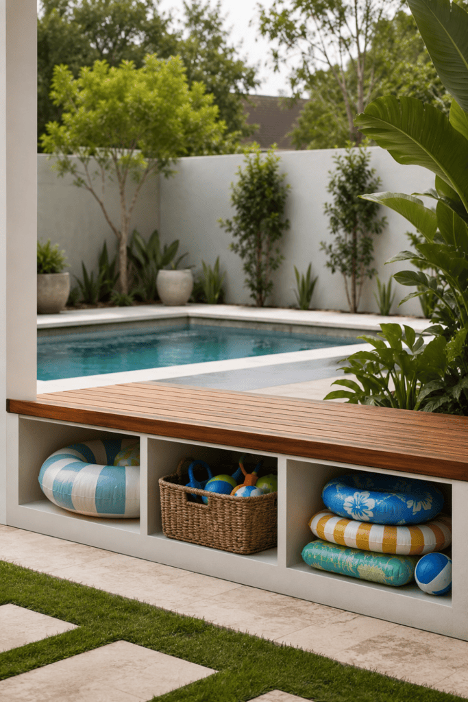 Pool Float Storage Ideas